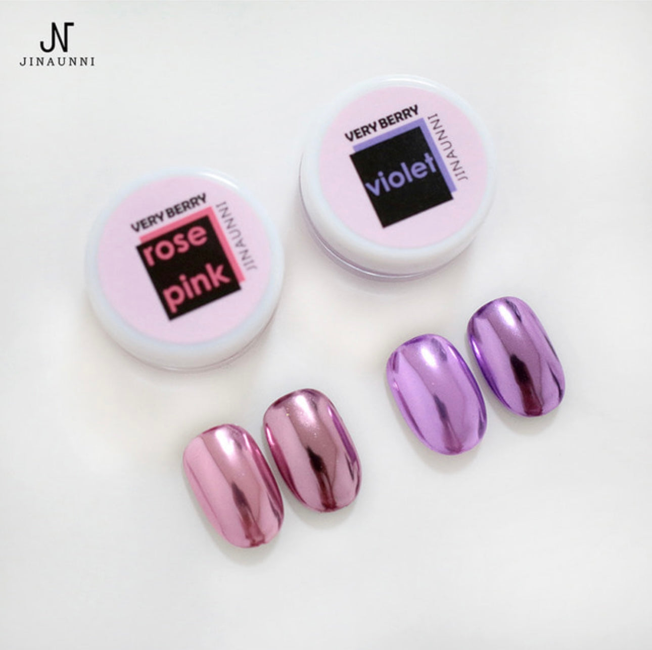 jinaunni chrome powder - very berry (2 colours)