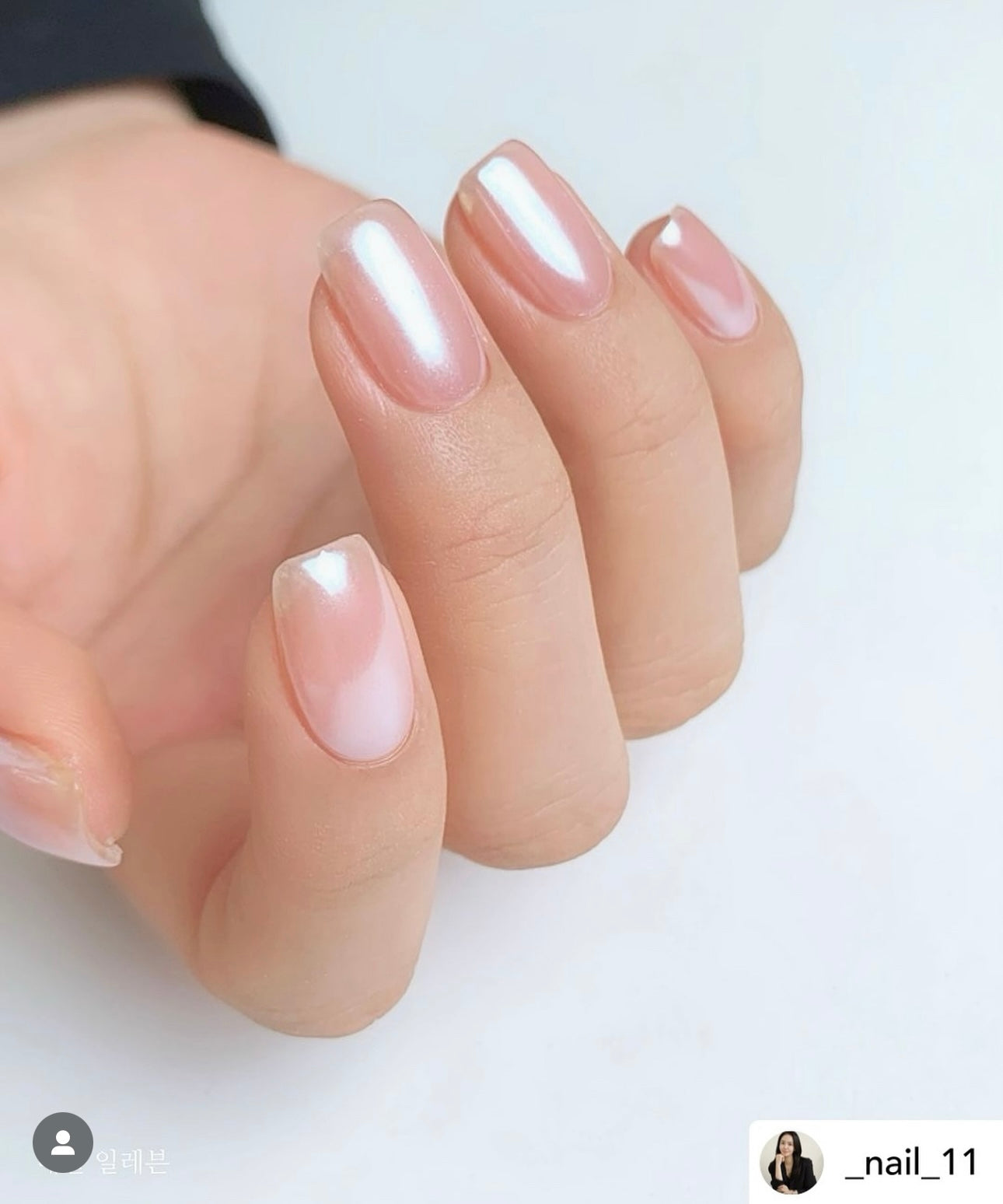 Jinaunni white pearl chrome powder
