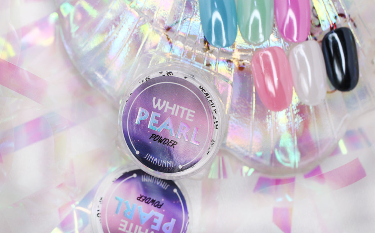 Jinaunni white pearl chrome powder