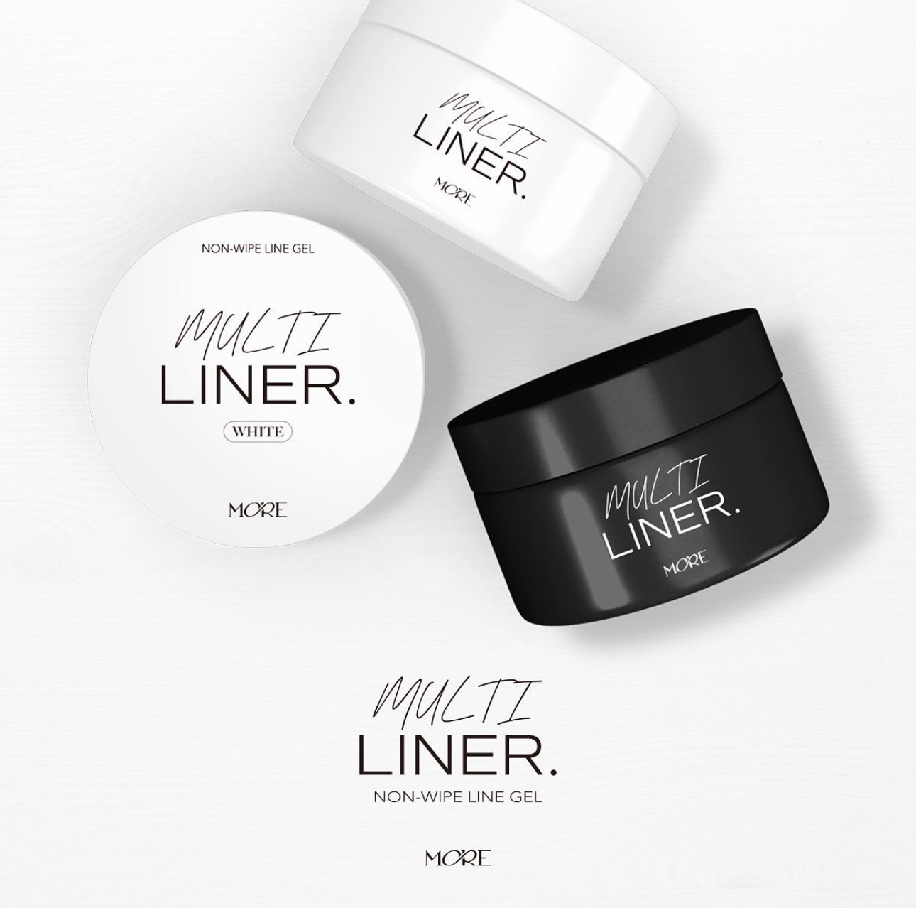 More gel - non wipe multi liner (black or white)