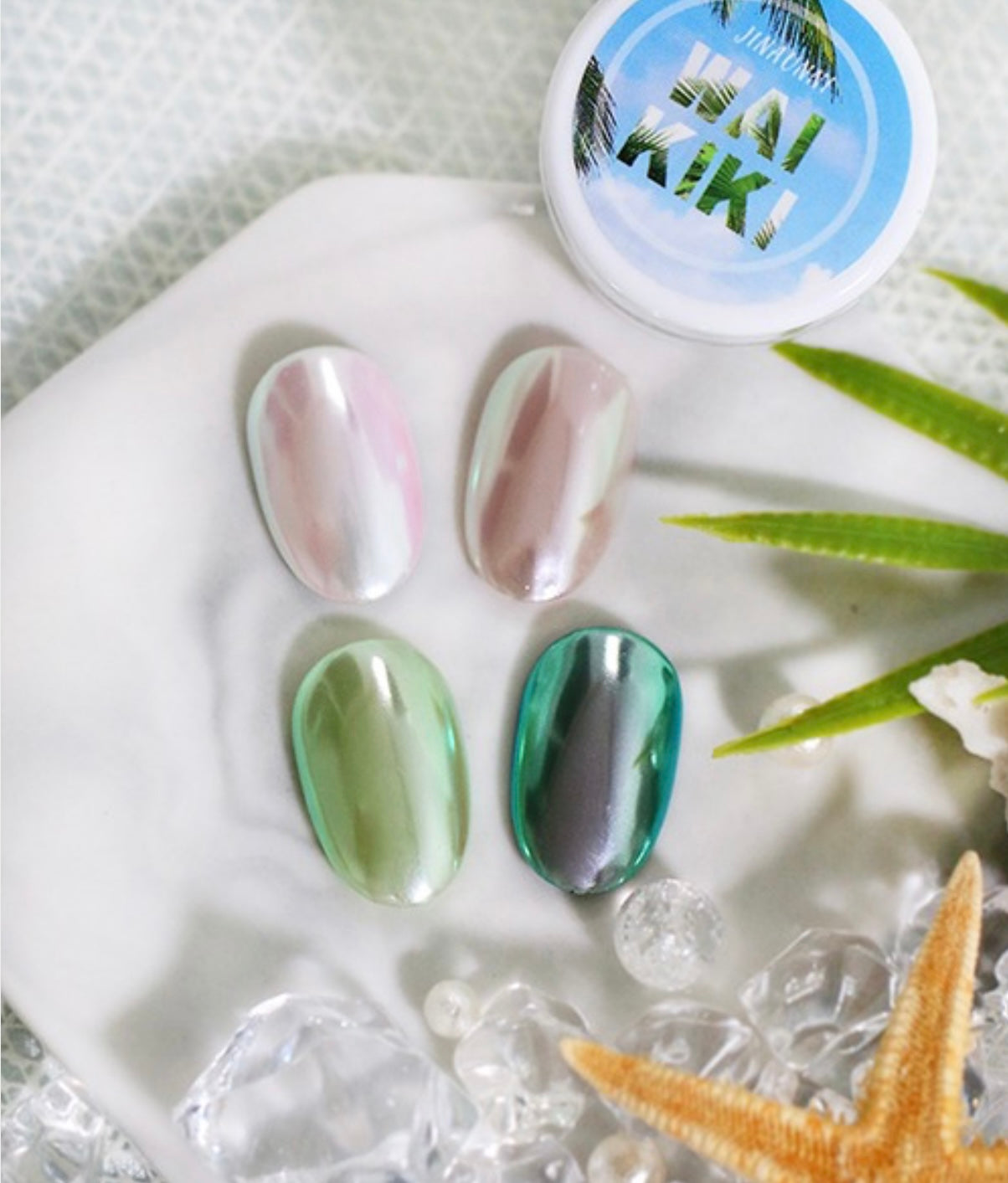 jinaunni chrome powder - waikiki & boracay (2 colours)