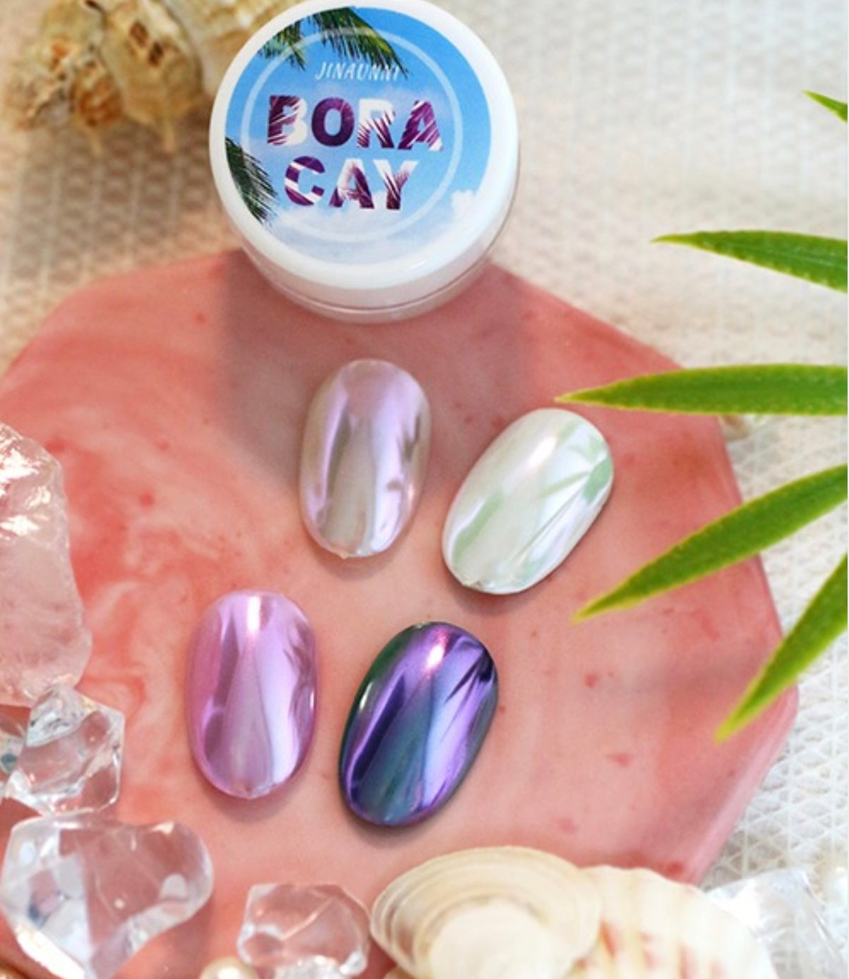 jinaunni chrome powder - waikiki & boracay (2 colours)