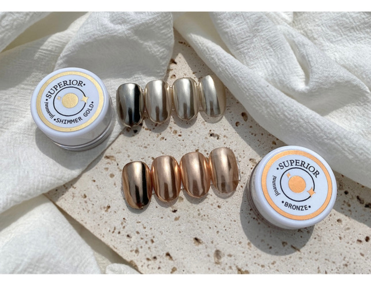 jinaunni chrome powder - superior bronze