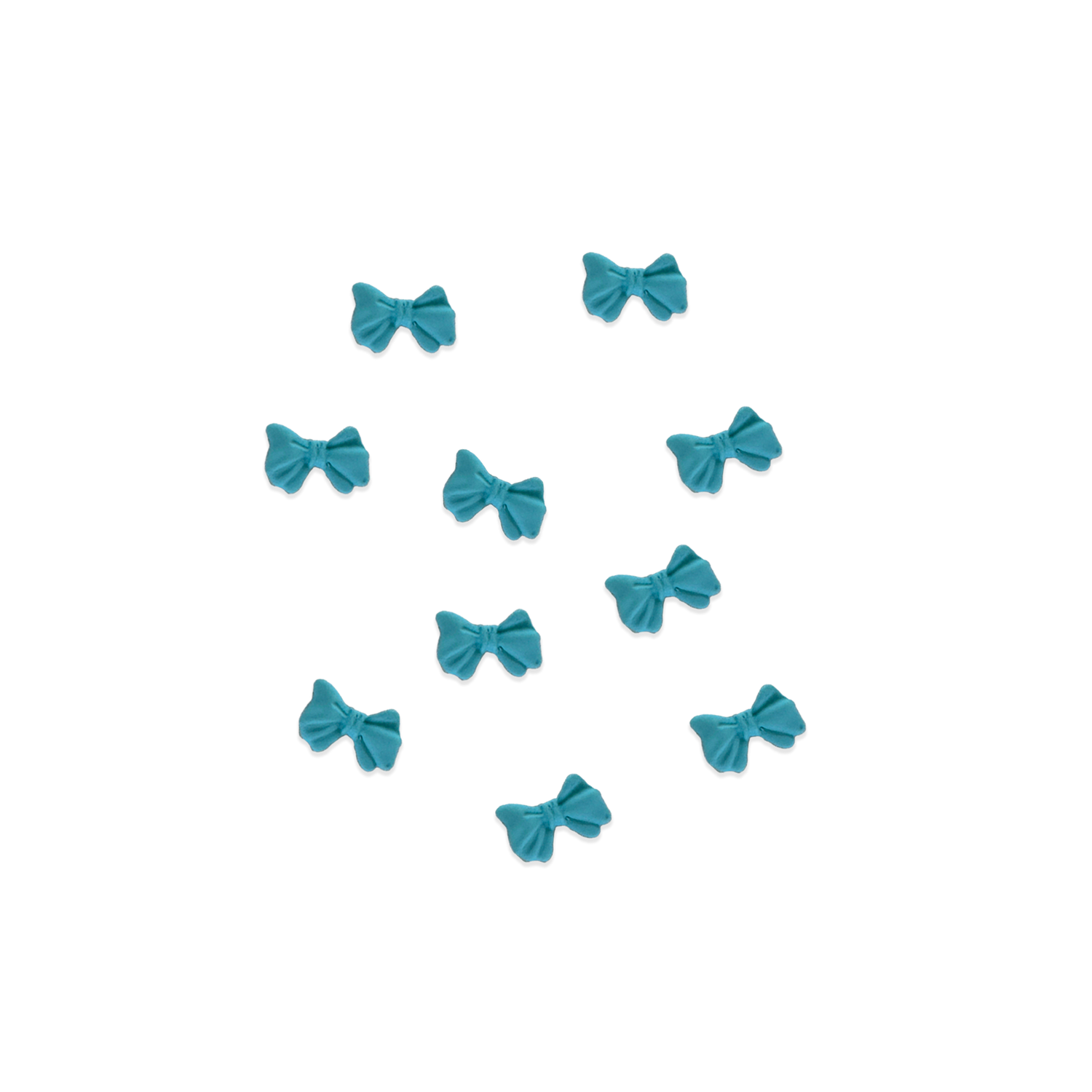 blue bow charm