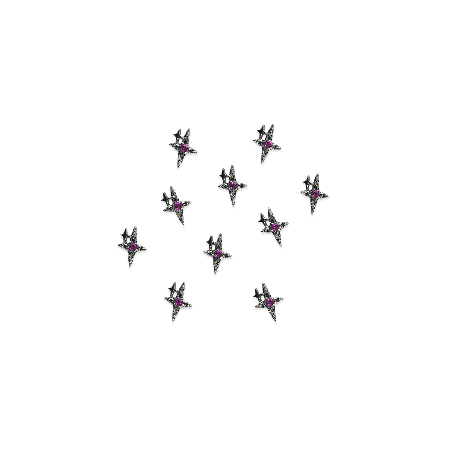 pink sparkle charm