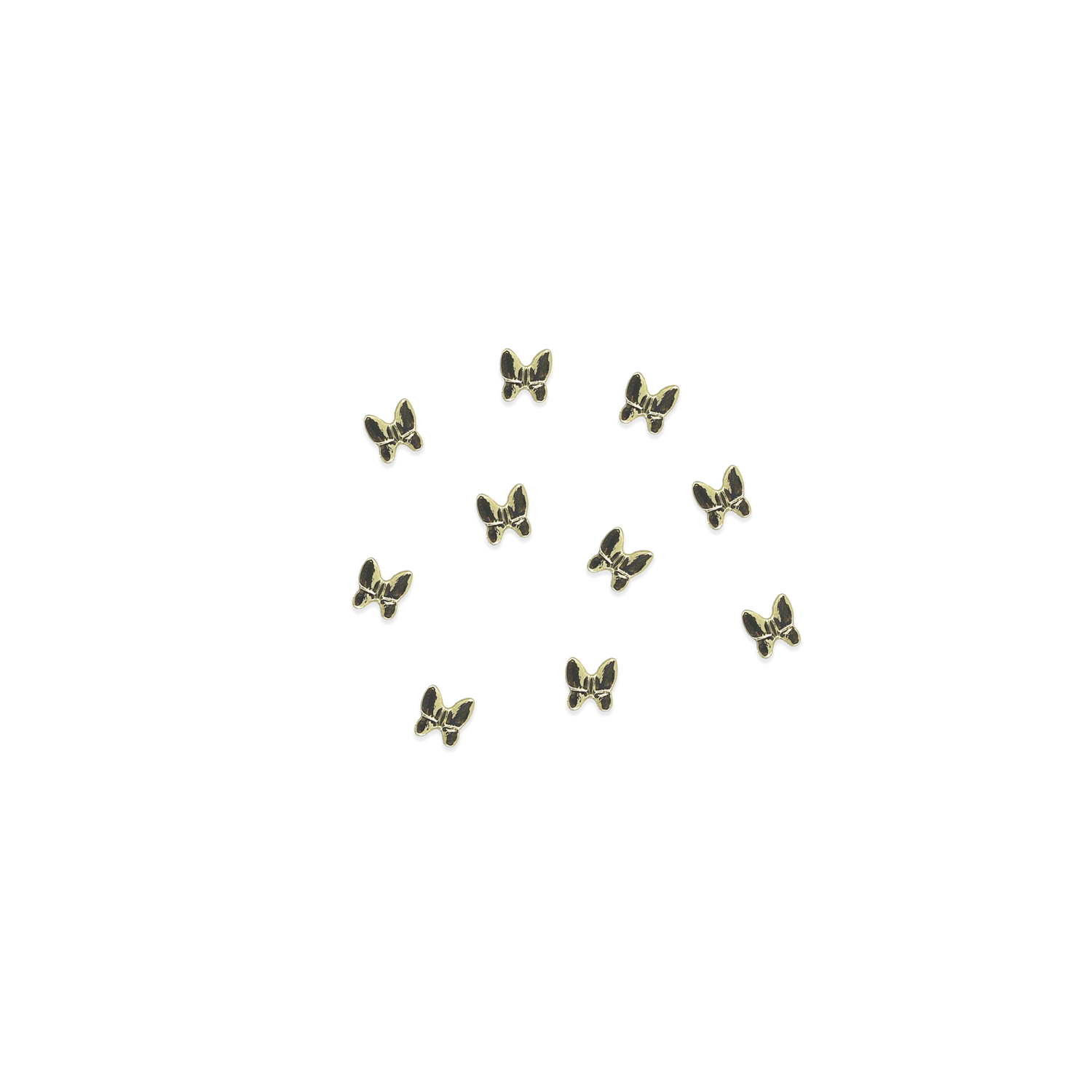 mini gold butterfly