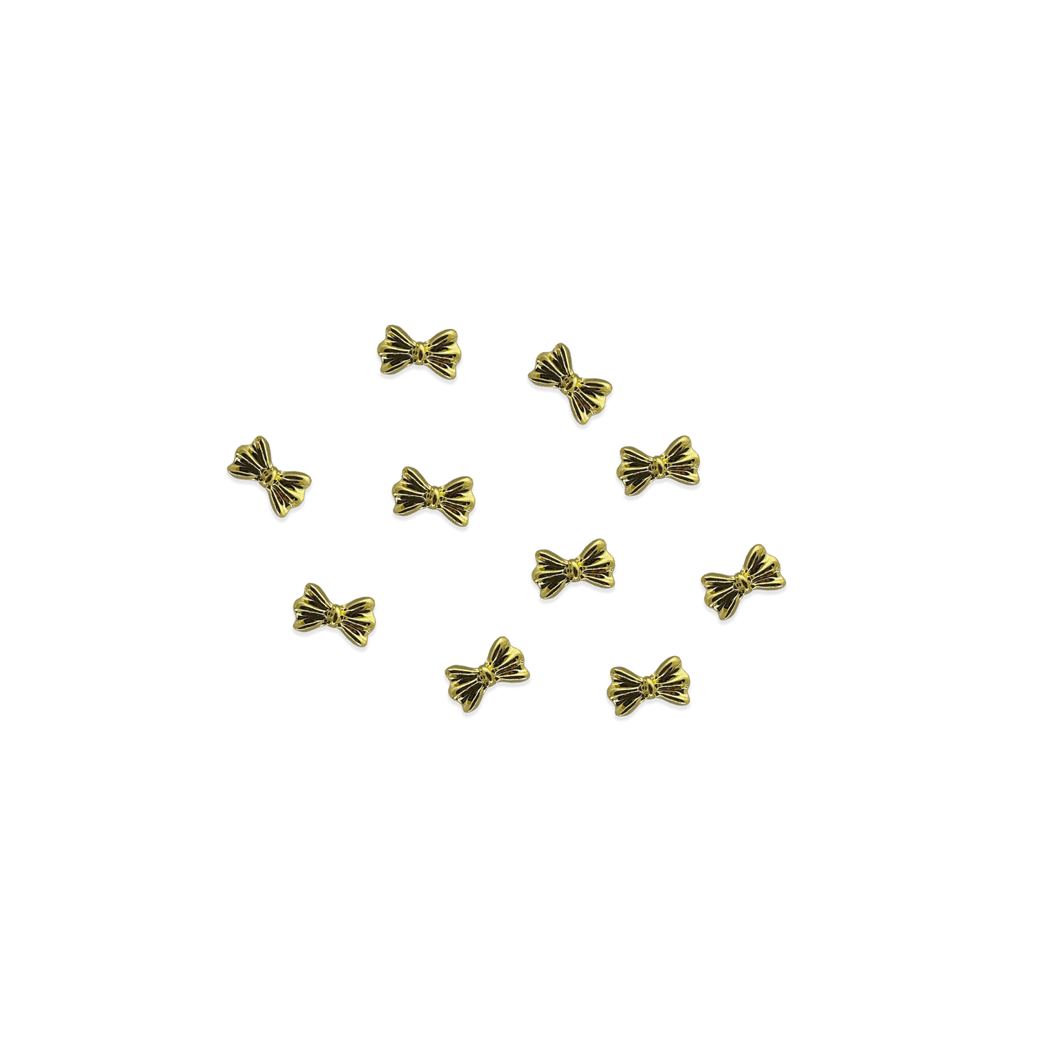 gold tux bow