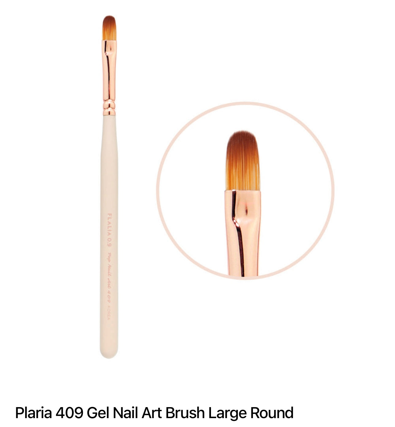 Flalia Large Round nail art brush
