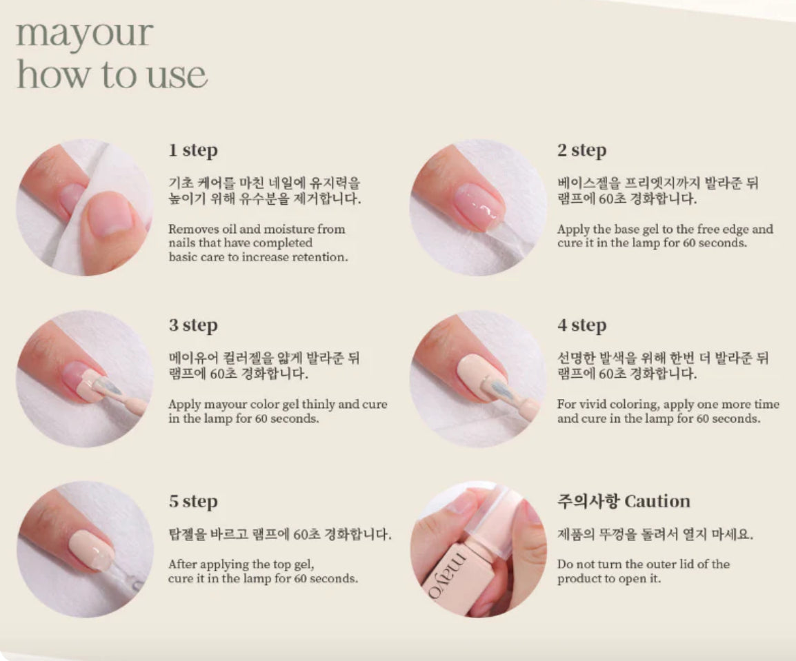 Mayour no.1 - opaque white gel