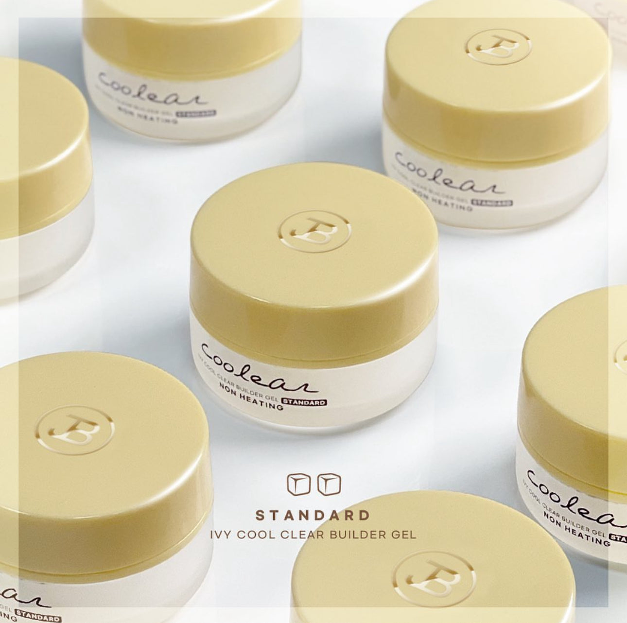 Jin.B Coolear Non Heating Builder Gel (3 types 25g)