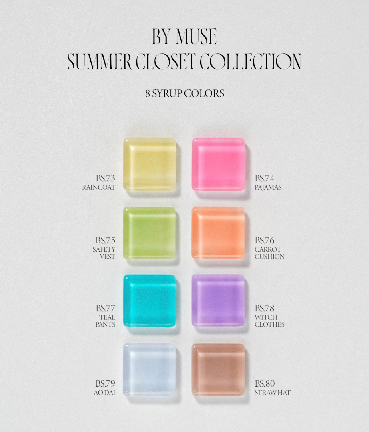By Muse - Summer Closet Collection