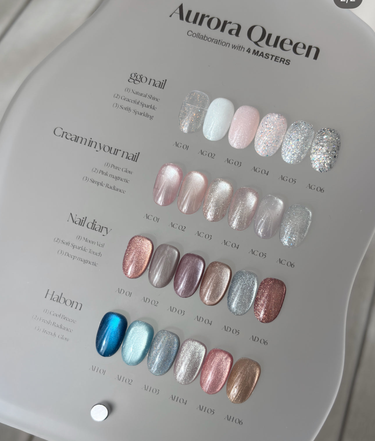 Aurora Queen - Ore Collection (collab with 4 nail masters)