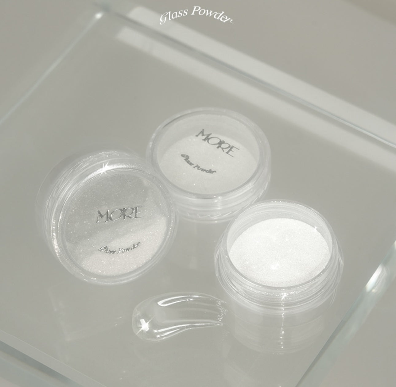More Gel - Glass Powder chrome