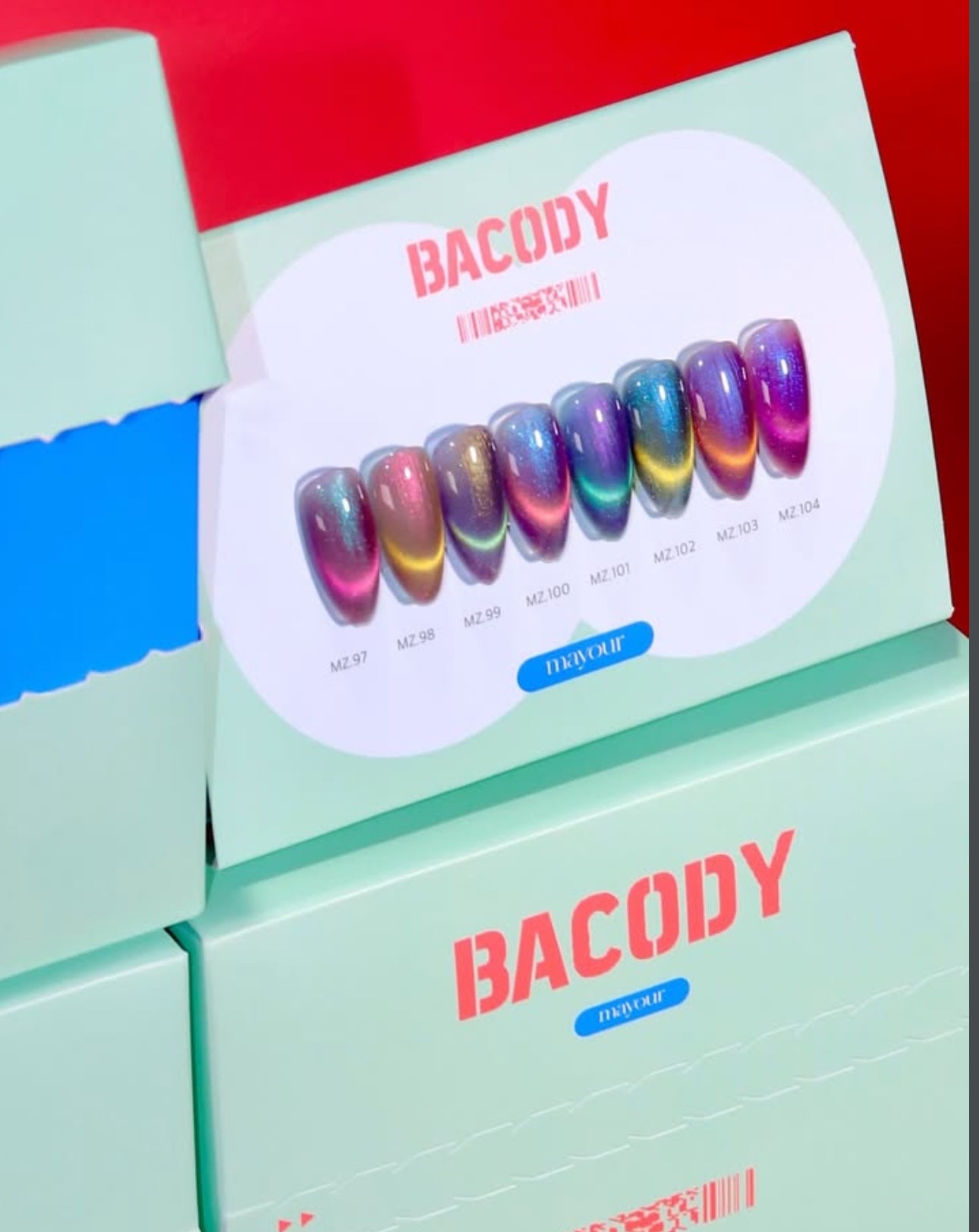 Mayour - Bacody Set (8 magnetic gel colours)