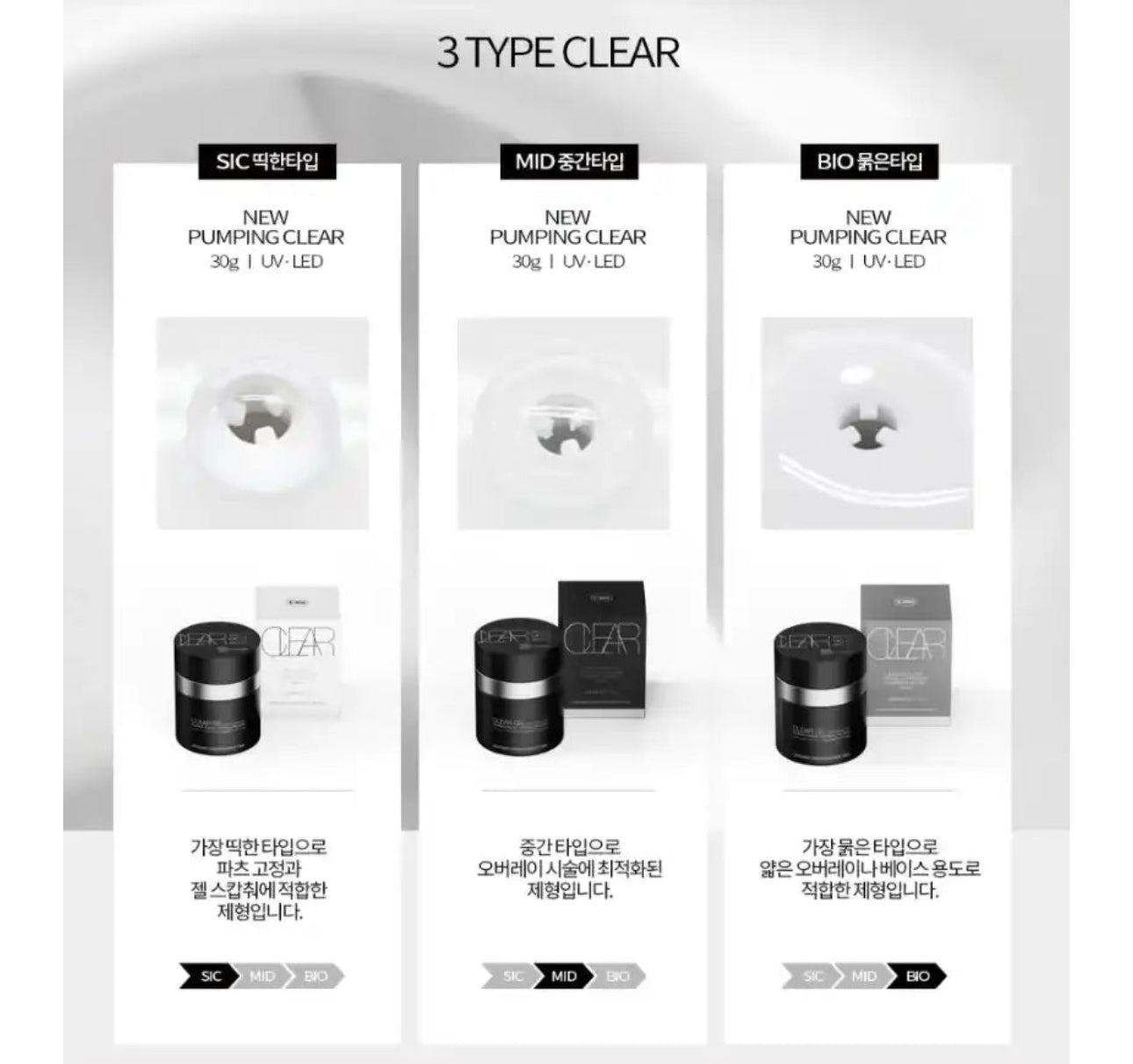 DGEL Pump Builder - Clear Gel SIC