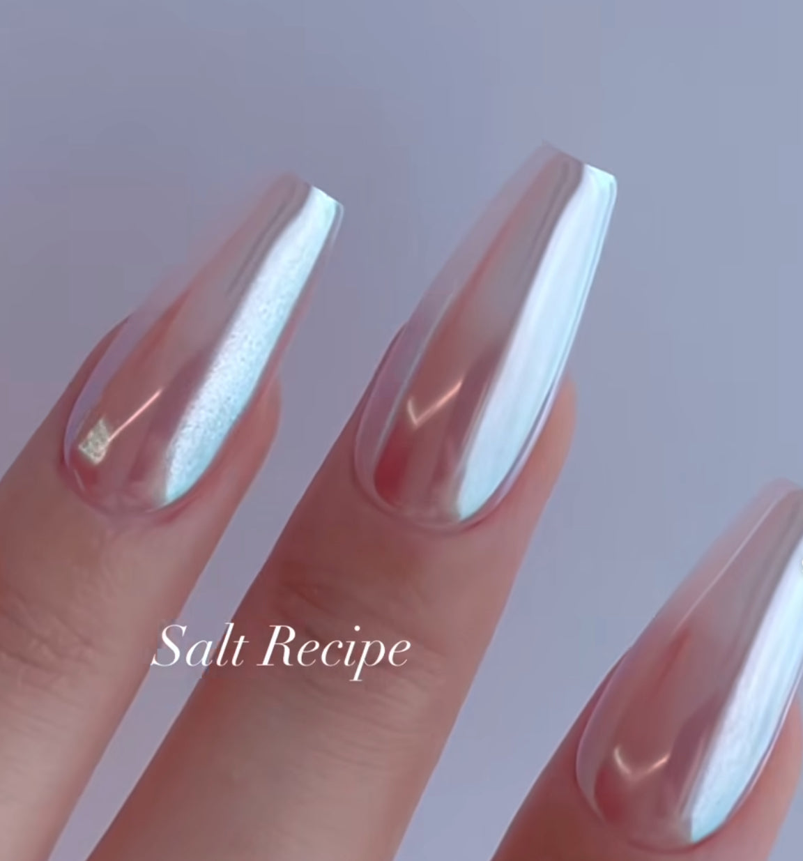 Salt Recipe - Ice Blue chrome powder (Sp-3)