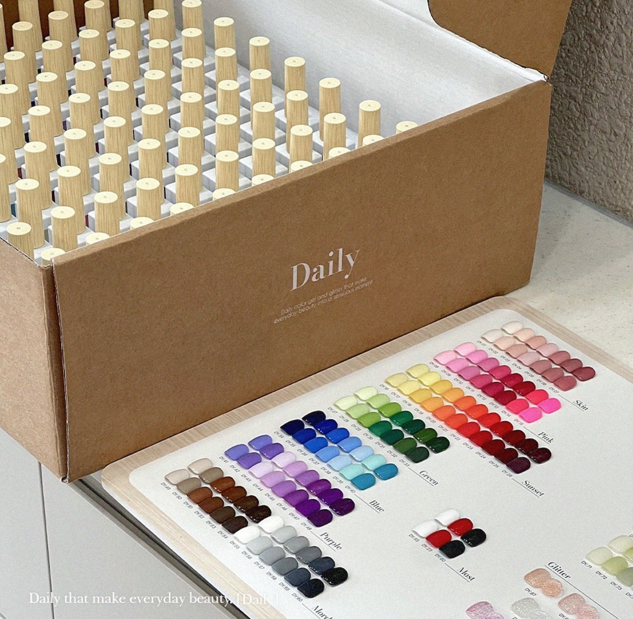 Daily Gel Nail  - Salon Set (100 collection)