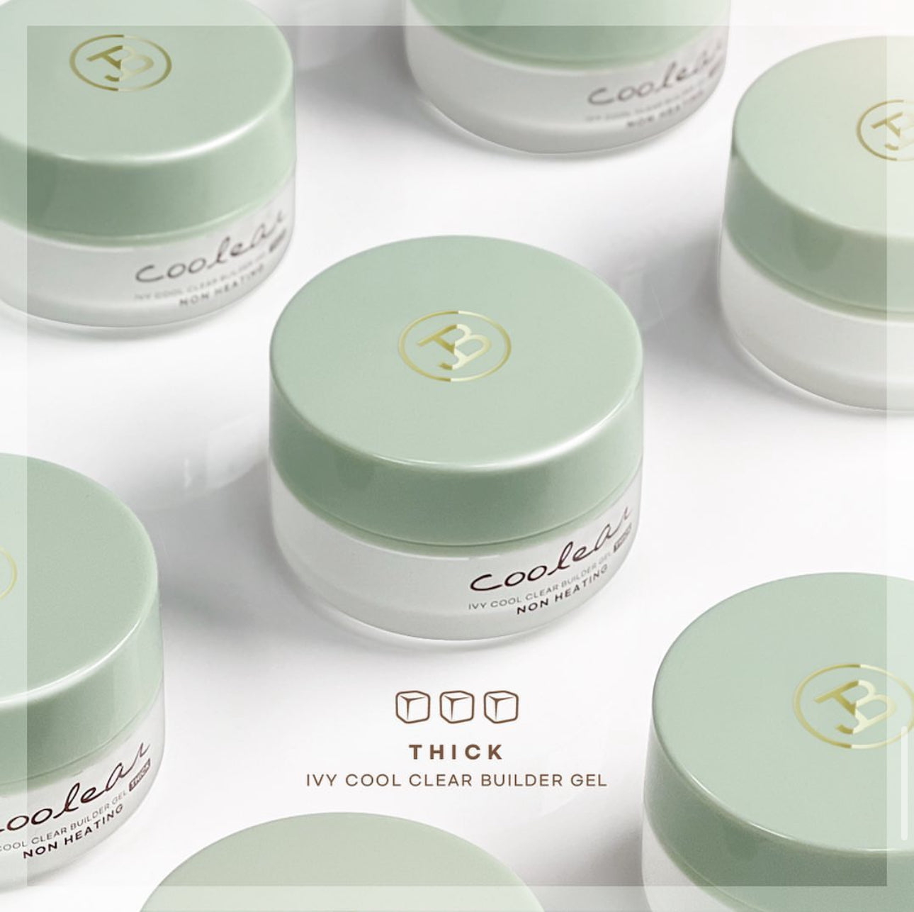 Jin.B Coolear Non Heating Builder Gel (3 types 25g)