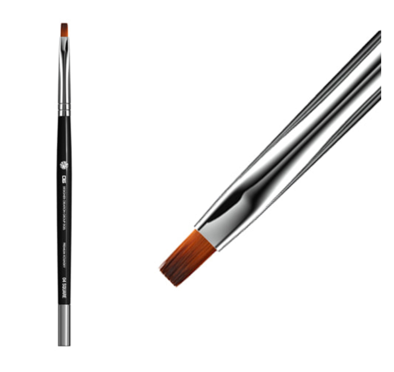 DGEL Artist Square Brush #04