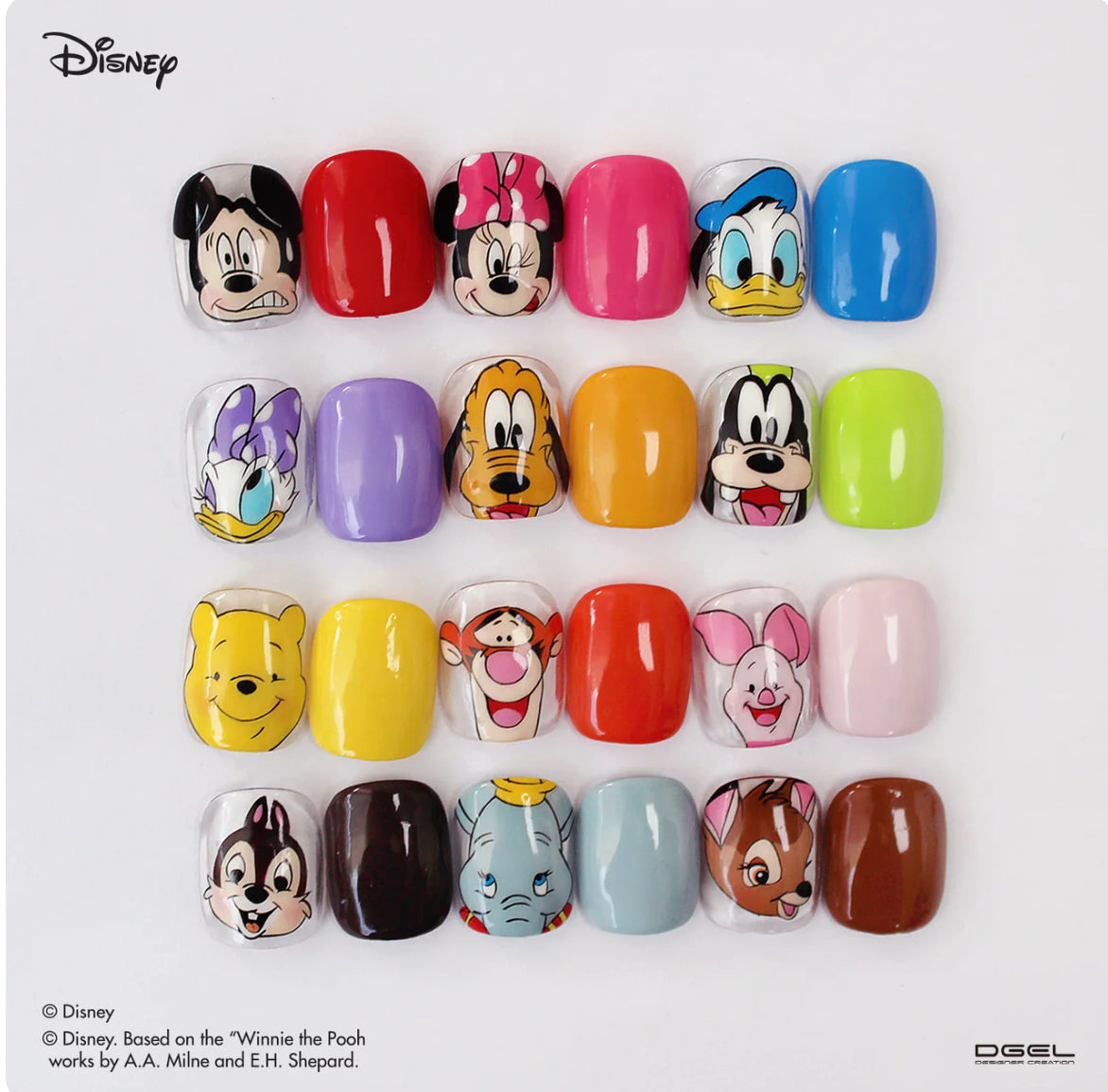 DGEL x Disney Art Painting Gel SET (12 colours)