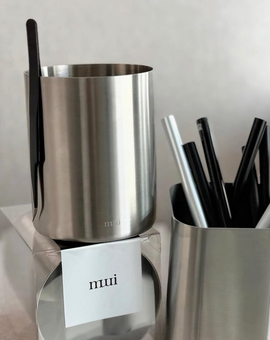 mwi - stainless brush holder